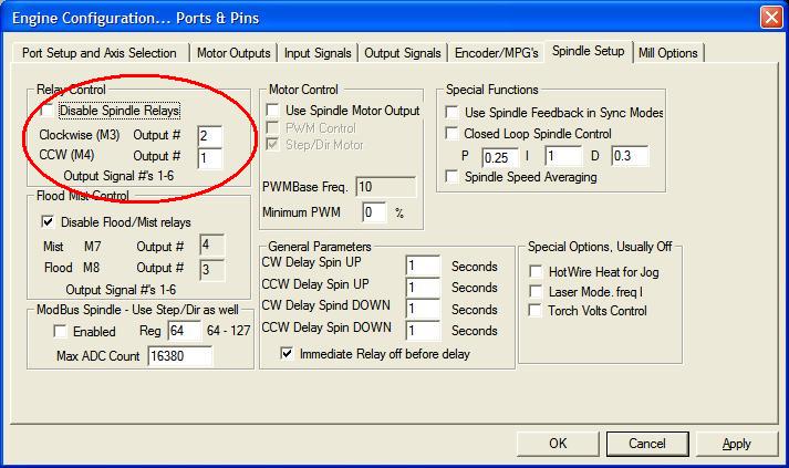 mach3 vfd setup